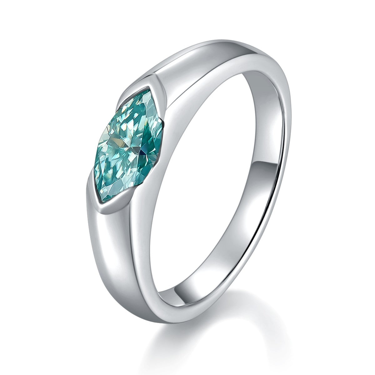 Carissie Ring CM215582 - Silver Angle View