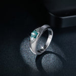 Carissie Ring CM215584 - Silver Angle View
