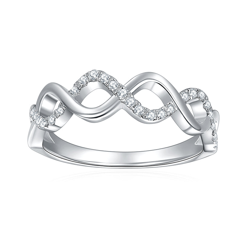 Carissie Ring MB215476 - Silver Front View