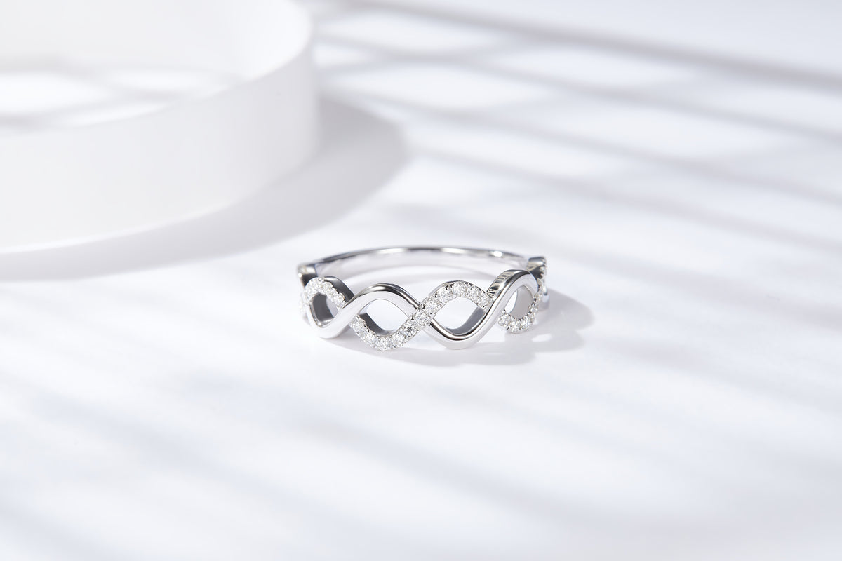 Carissie Ring MB215476 - Silver Angle View