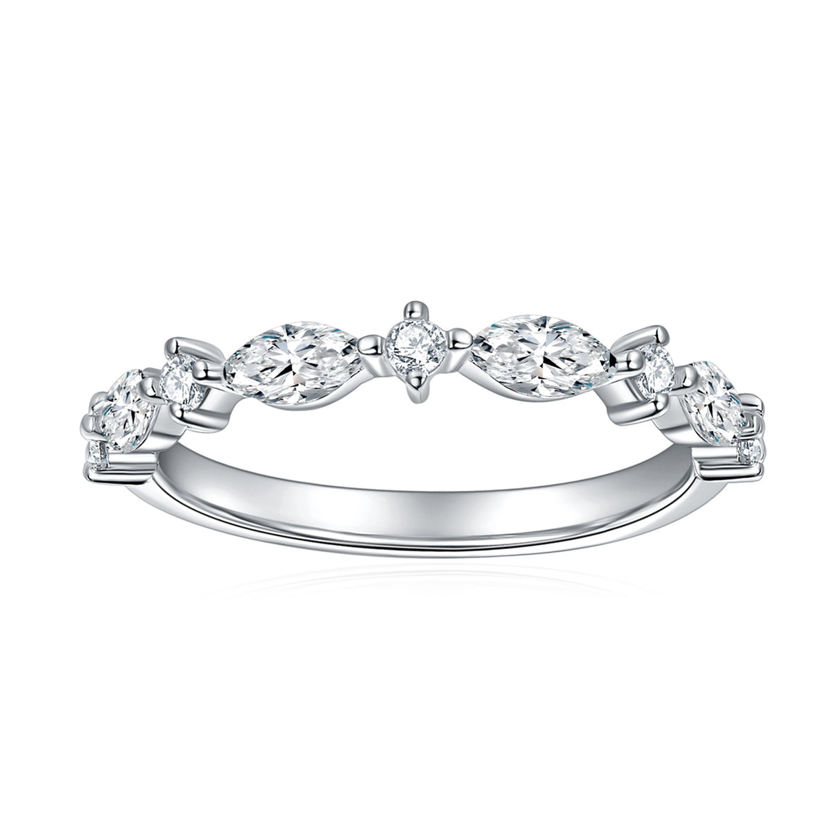Carissie Ring MB215478 - Silver Front View