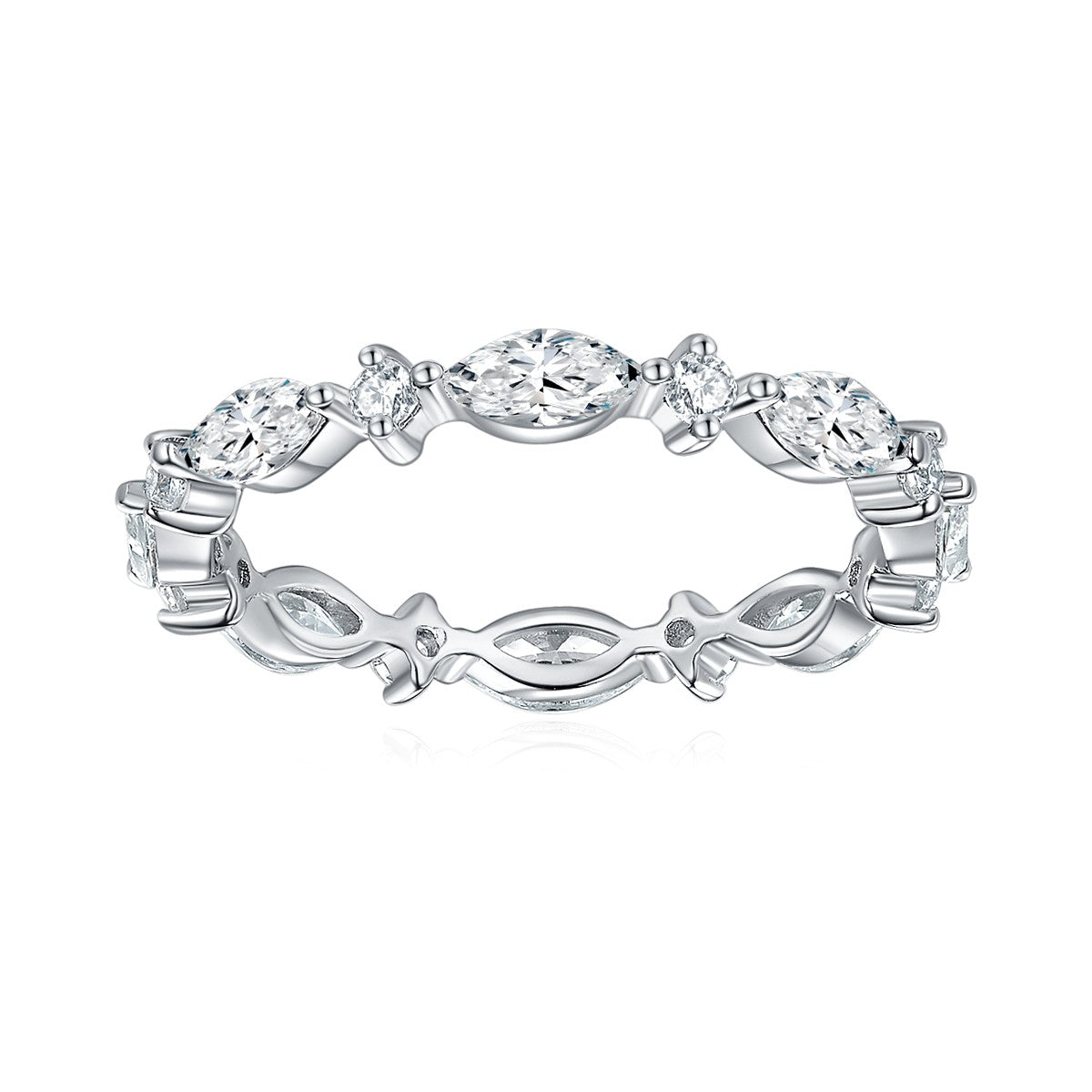 Carissie Ring MB215479 - Silver Main View