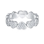 Carissie Ring MB215480 - Silver Front View