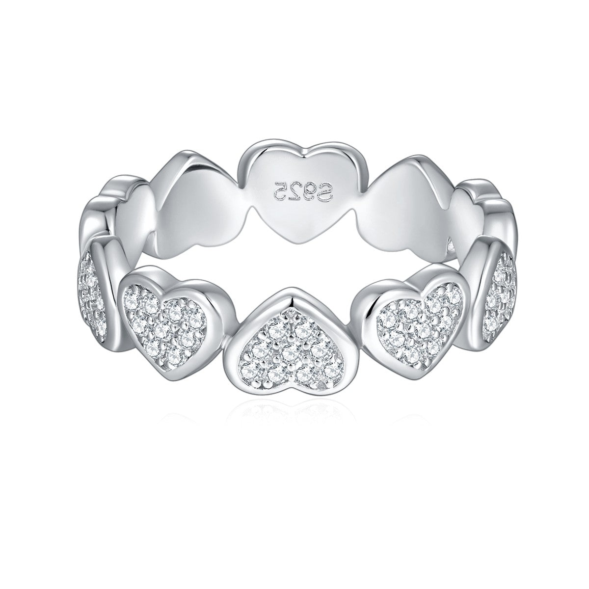 Carissie Ring MB215480 - Silver Front View