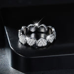 Carissie Ring MB215480 - Silver Angle View