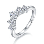 Carissie Ring MB215484 - Silver Angle View