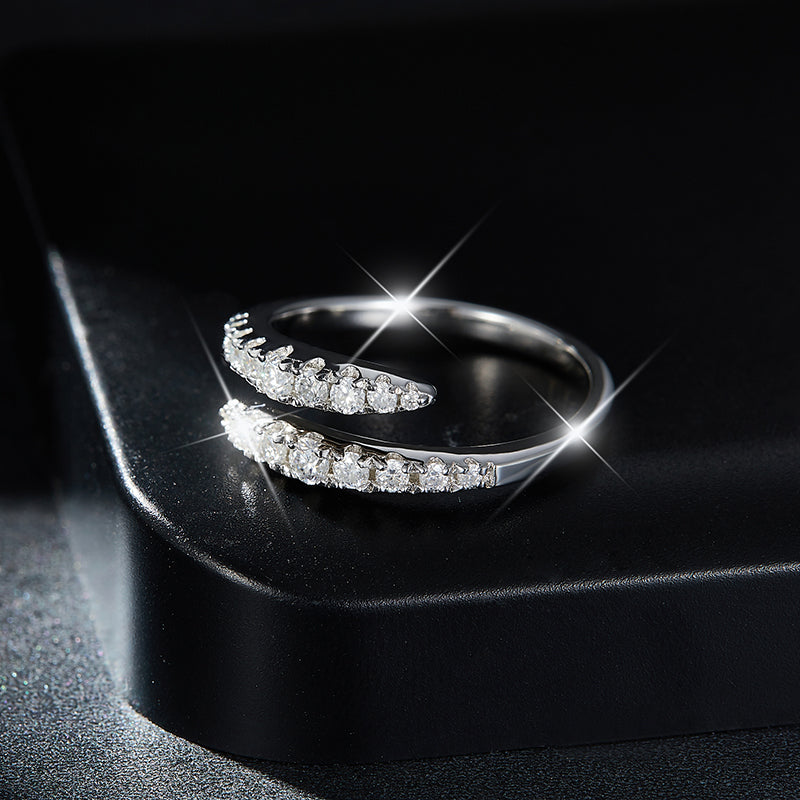 Carissie Ring MB215485 - Silver Angle View