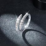 Carissie Ring MB215485 - Silver Angle View