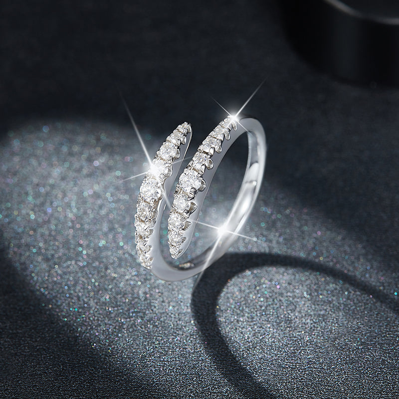 Carissie Ring MB215485 - Silver Angle View