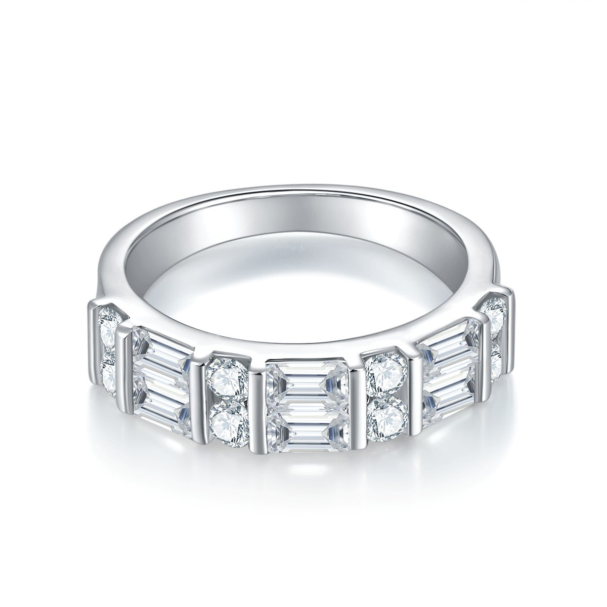Carissie Ring MB215486 - Silver Angle View