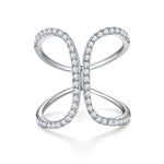 Carissie Ring MB215487 - Silver Top View