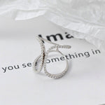 Carissie Ring MB215487 - Silver Angle View