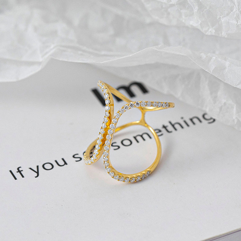 Carissie Ring MB215487 - Yellow Gold Angle View