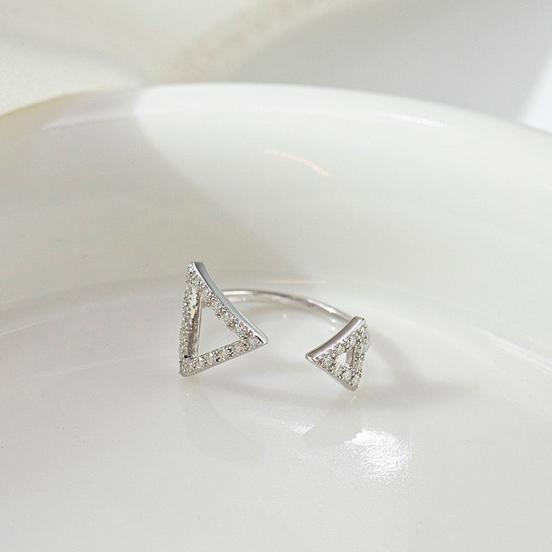 Carissie Ring MB215488 - Silver Angle View
