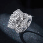 Carissie Ring MB215489 - Silver Angle View