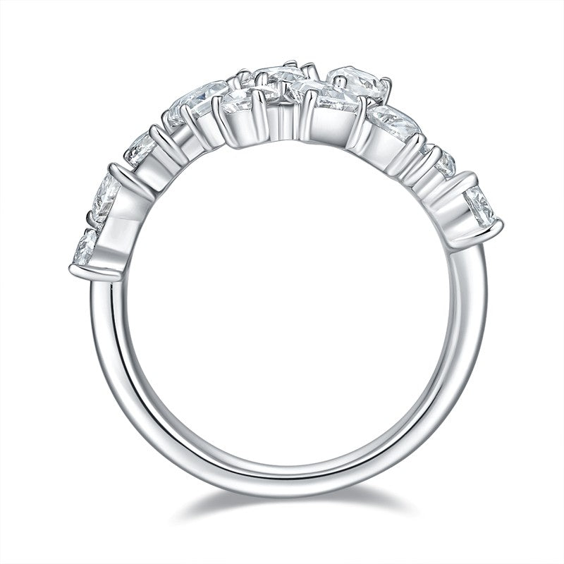 Carissie Ring MB215490 - Silver Front View