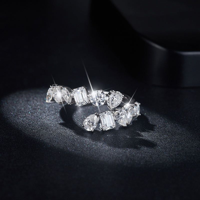 Carissie Ring MB215490 - Silver Angle View