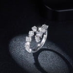 Carissie Ring MB215490 - Silver Angle View