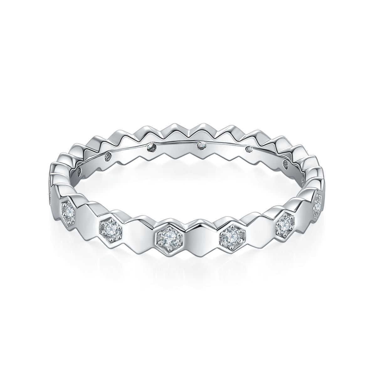 Carissie Ring MB215651 - Silver Main View