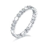 Carissie Ring MB215651 - Silver Angle View