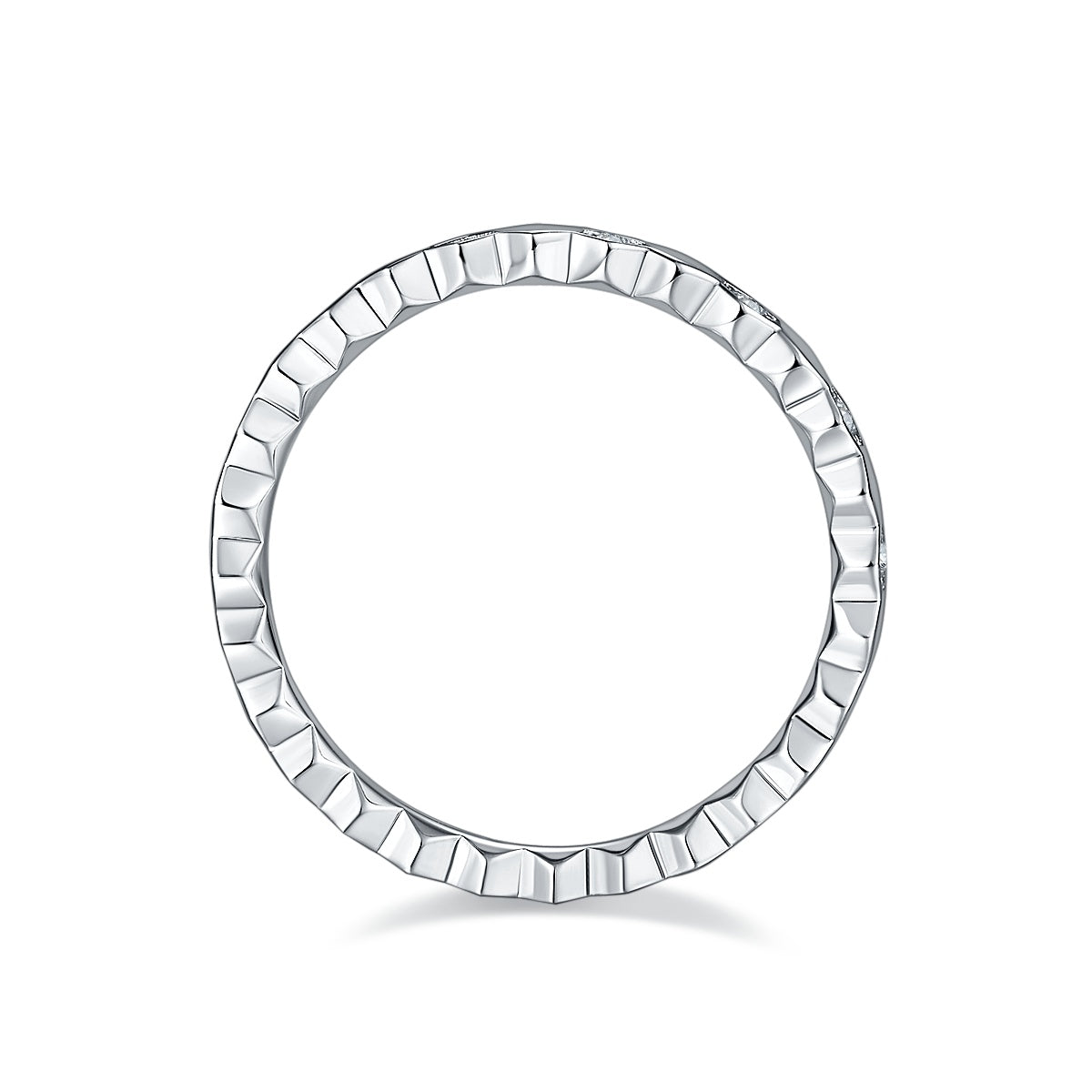 Carissie Ring MB215651 - Silver Side View