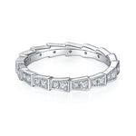 Carissie Ring MB215652 - Silver Angle View