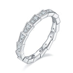 Carissie Ring MB215652 - Silver Angle View