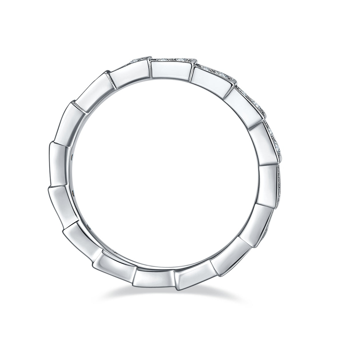 Carissie Ring MB215652 - Silver Side View