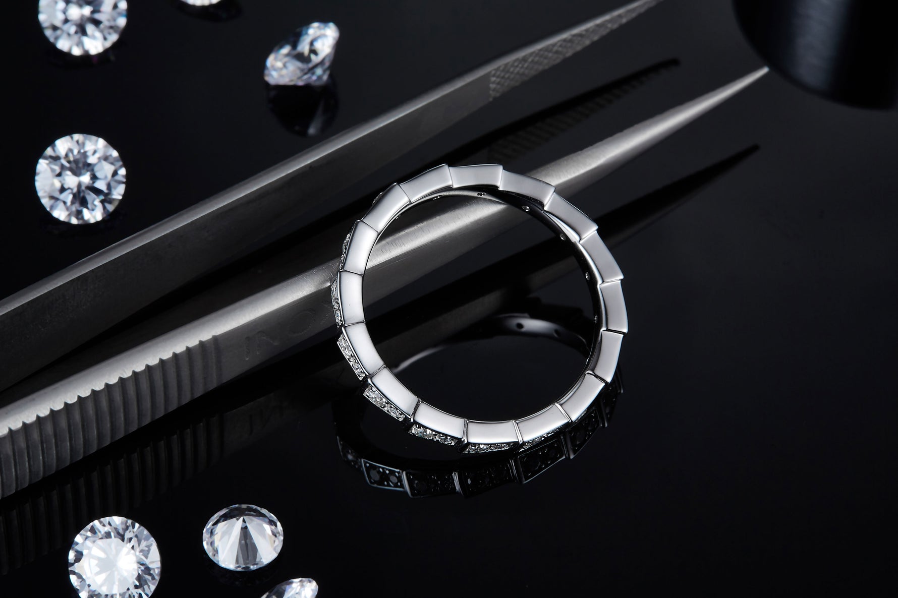 Carissie Ring MB215652 - Silver Angle View