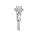 Carissie Ring MF212031 - Silver Side View