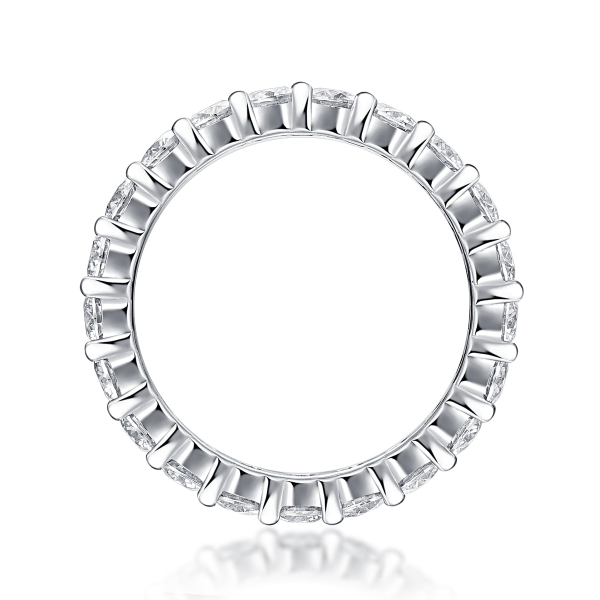 Carissie Ring MF214056 - Silver Side View