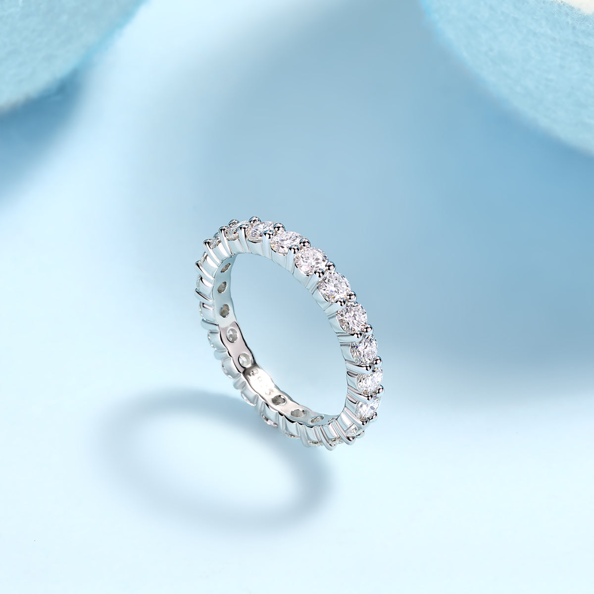 Carissie Ring MF214056 - Silver Angle View