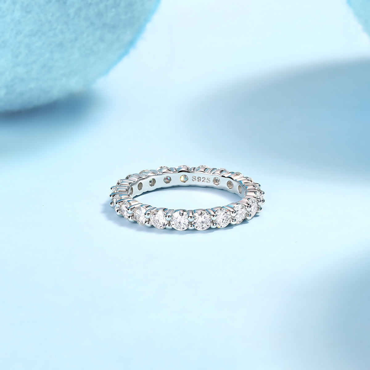 Carissie Ring MF214056 - Silver Angle View