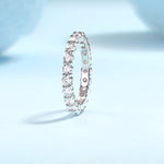 Carissie Ring MF214056 - Silver Angle View