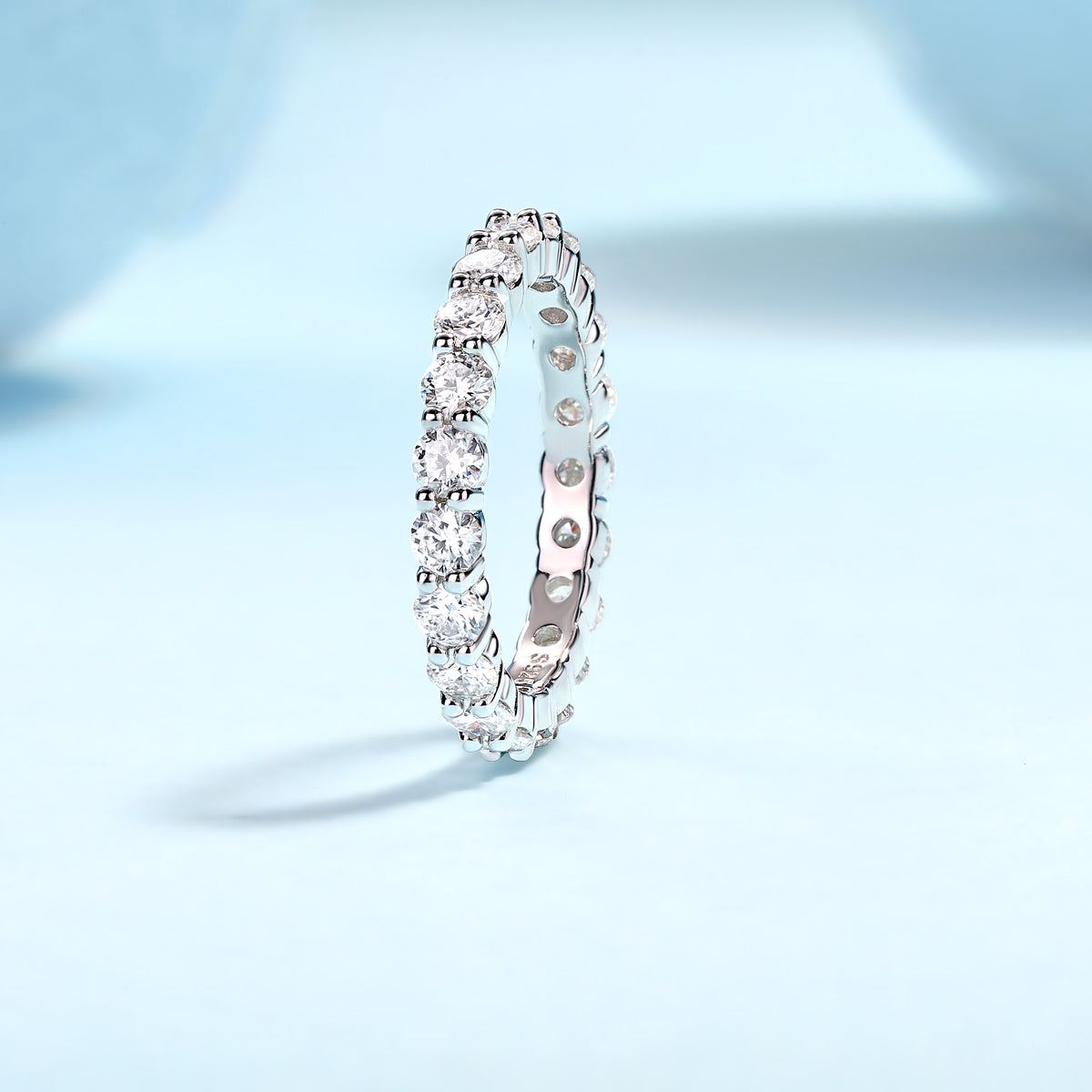Carissie Ring MF214056 - Silver Angle View