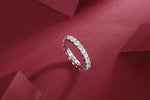 Carissie Ring MF214056 - Silver Angle View