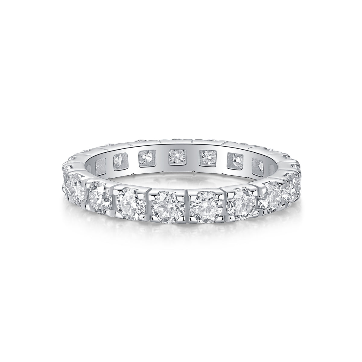 Carissie Ring MF214194 - Silver Angle View