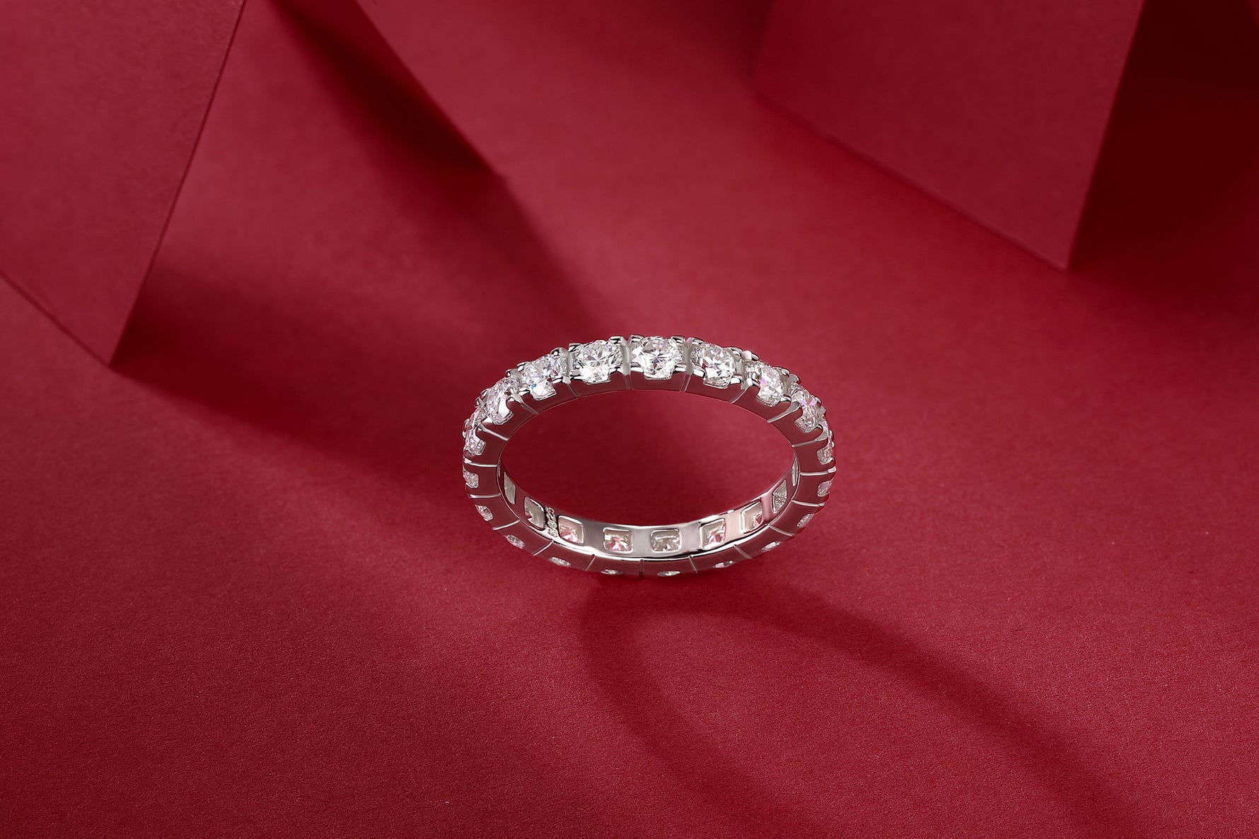 Carissie Ring MF214194 - Silver Angle View