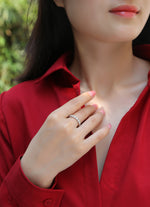 Carissie Ring MF214194 - Silver On Model