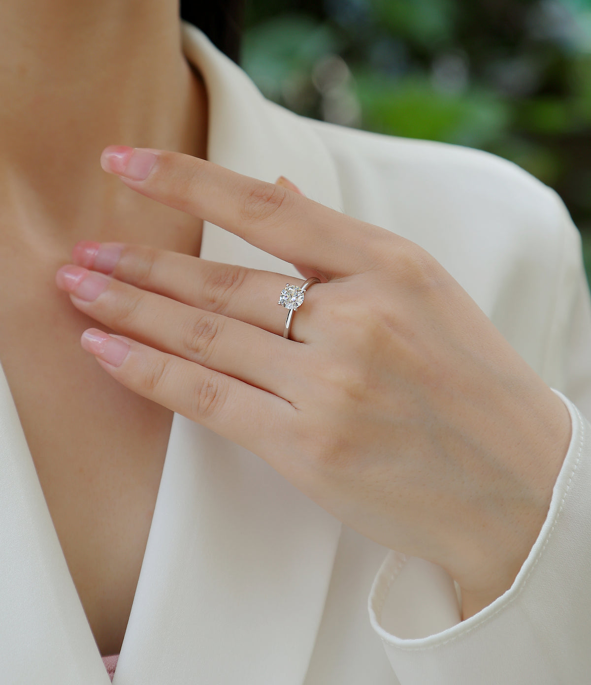 Carissie Ring MF214253 - Silver On Model