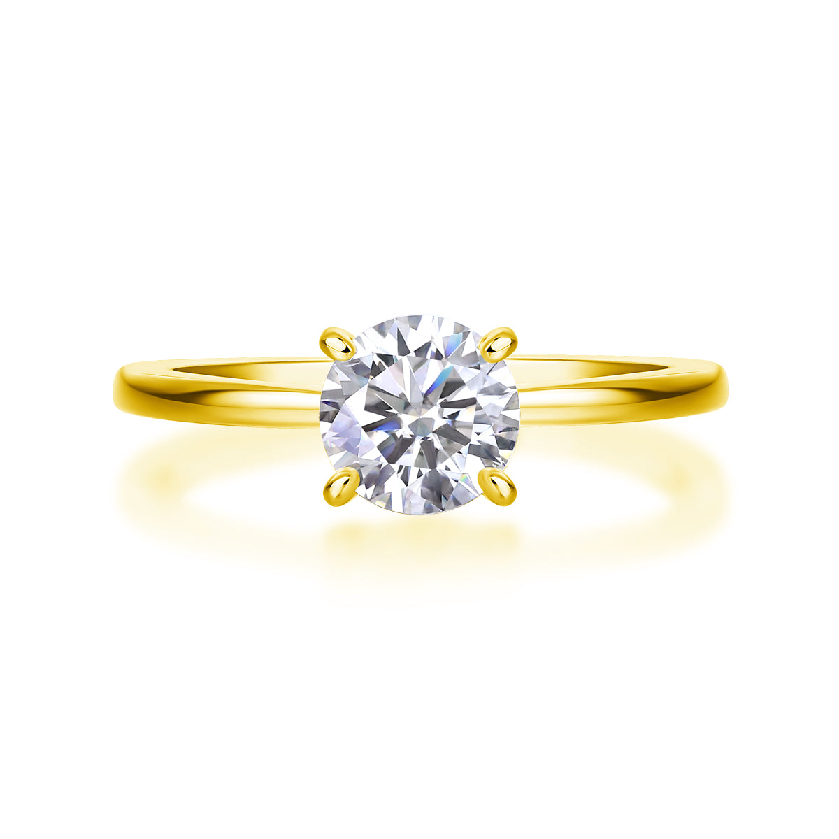 Carissie Ring MF214253 - Yellow Gold Front View