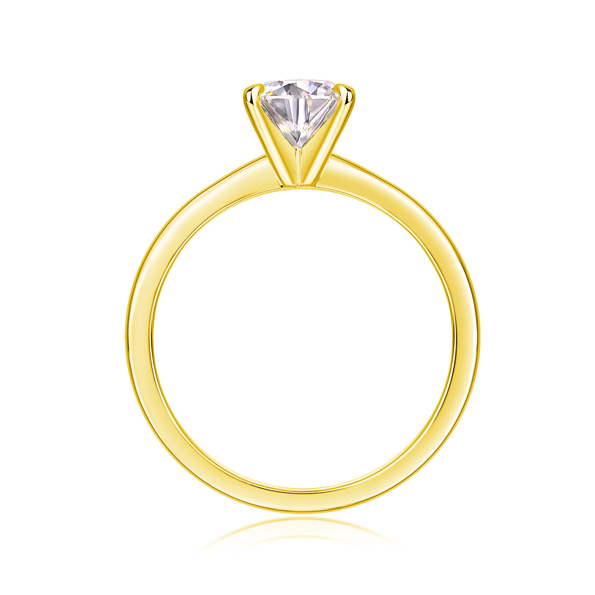 Carissie Ring MF214253 - Yellow Gold Side View