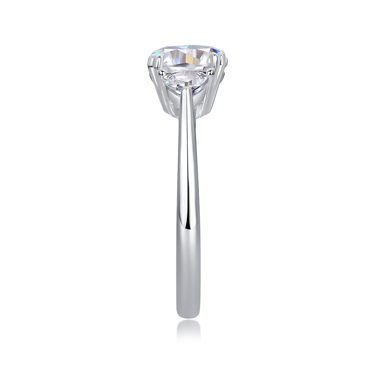 Carissie Ring MF214260 - Silver Side View