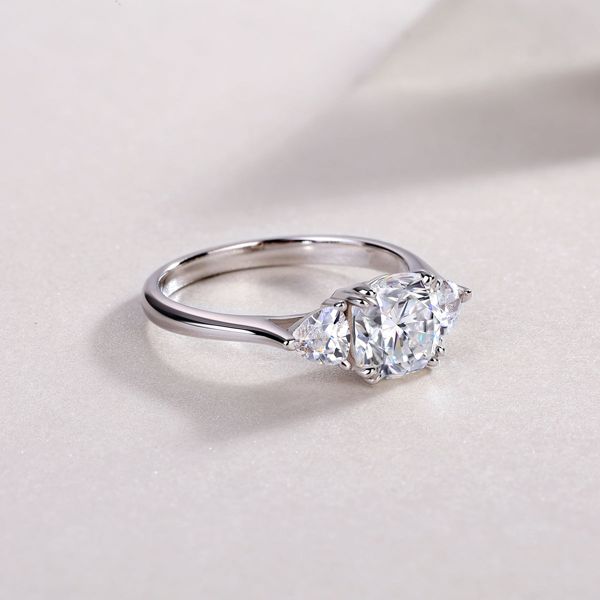 Carissie Ring MF214260 - Silver Angle View