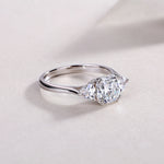 Carissie Ring MF214260 - Silver Angle View
