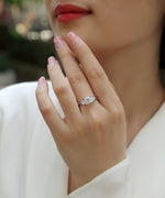 Carissie Ring MF214260 - Silver On Model