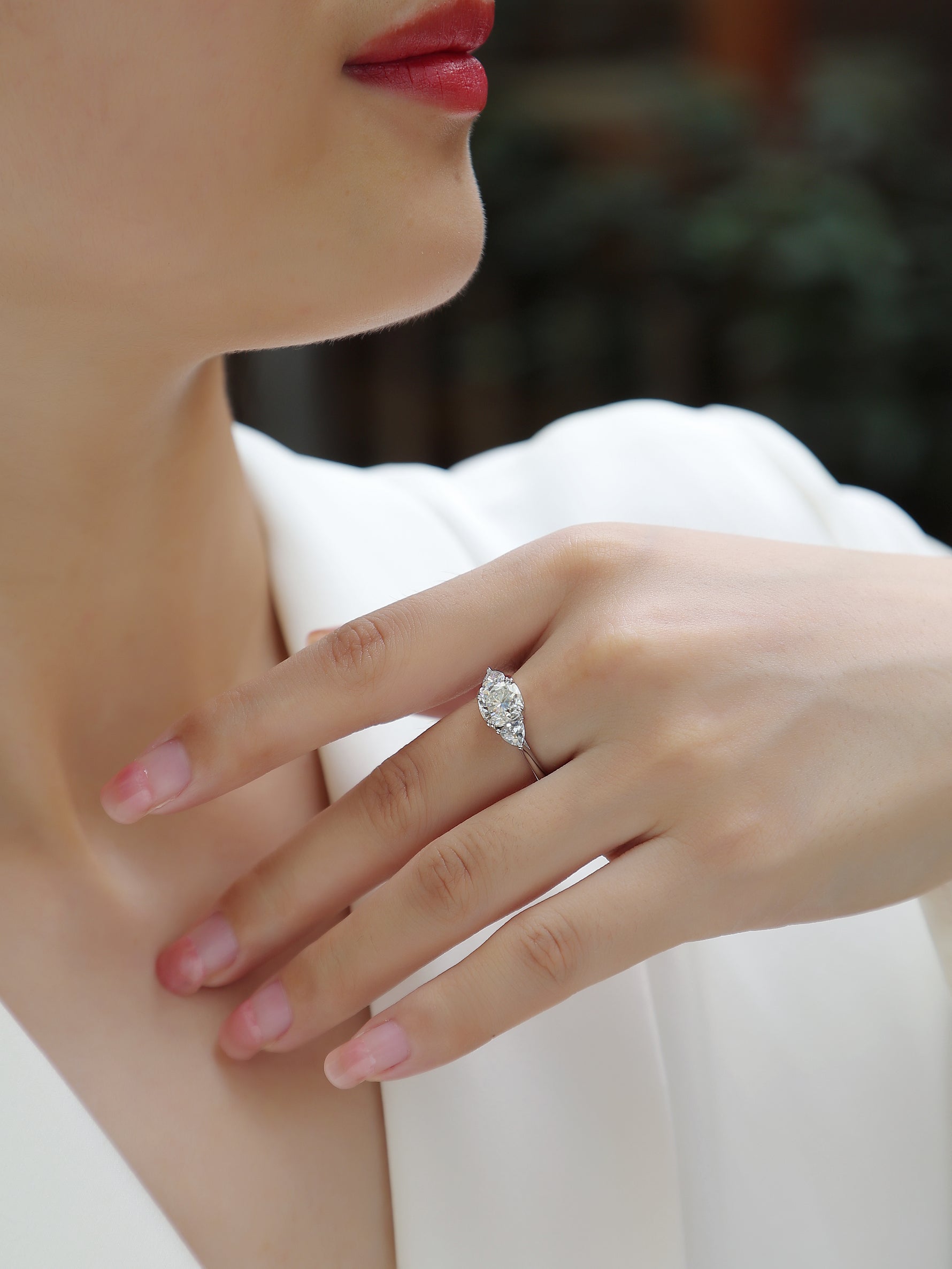 Carissie Ring MF214260 - Silver On Model