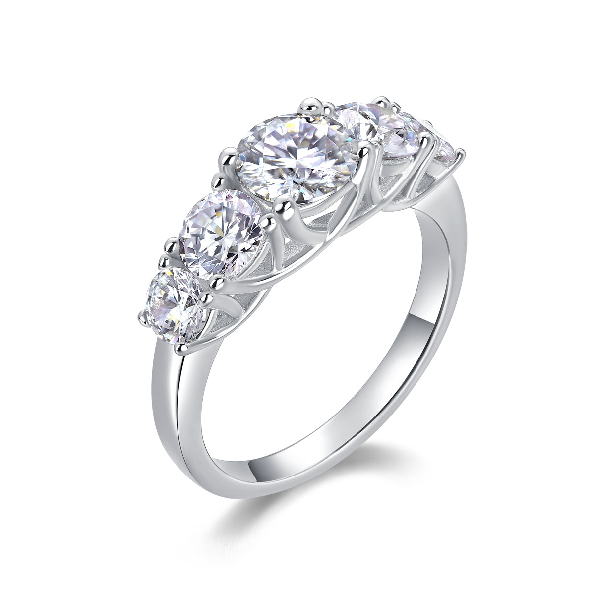 Carissie Ring MF214263 - Silver Angle View