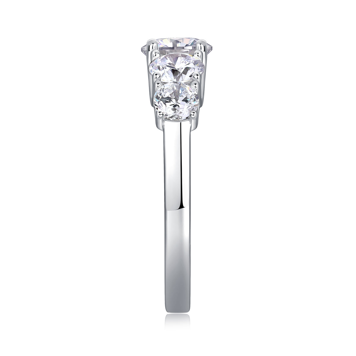 Carissie Ring MF214263 - Silver Side View