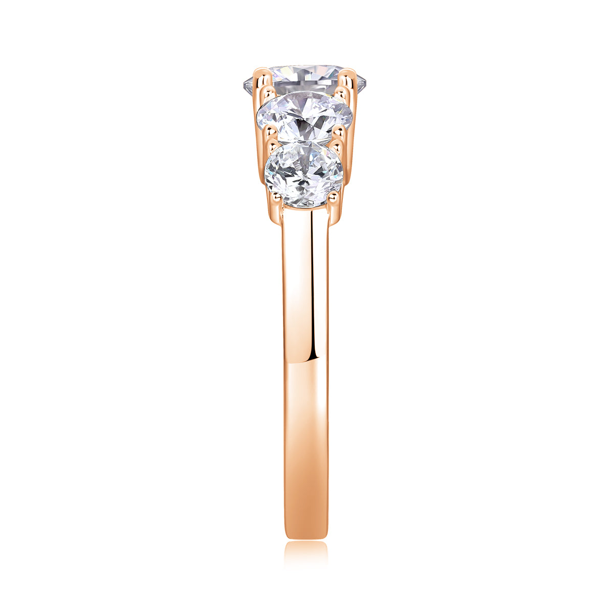 Carissie Ring MF214263 - Rose Gold Side View